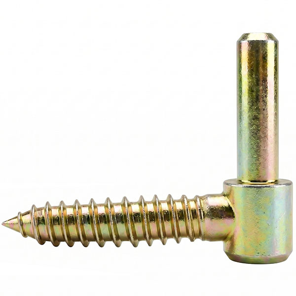 MINUTEX Cardine per Bandelle D.MM12 con Vite a Legno Acciaio Zincato - MINUTEX